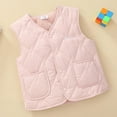 thumbnail image 4 of Kids Girl Boy Cami Tank Thermal Thick Fuzzy with Hood Basic Vest Jackets Outfits for Kid Sleeveless Velour Lounge Winter Fall 2026 Clothing Country Concert 3 Years, 4 of 9