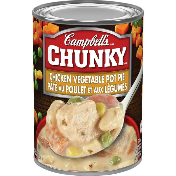 Soupe pâtée au poulet et aux légumes Chunky de Campbell's 540 ml