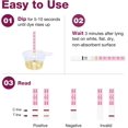thumbnail image 4 of Easy@Home Bandes de Test de Grossesse (HCG), 60 Unités, Test d'Urine, Résultats en 5 Minutes, 4 of 7