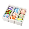 thumbnail image 2 of 3 Pcs Multiple Colorful Plush Ball Cat Toys Funny Bell Sounding Beautiful Spherical Shape Bite-resistant Interactive Pets Supplies, 2 of 7