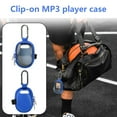 thumbnail image 3 of HLONK Étui de Protection pour Lecteur MP3 à Pince Résistant à l'Eau Conception Protections Housse Bleu avec Boucle en Métal, 3 of 7