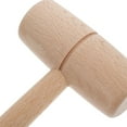thumbnail image 3 of SEWCHICS Versatile Wood Handle Mallet Hammer for Home Carpentry and Crafting, 3 of 8