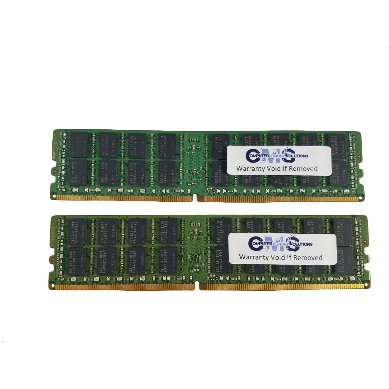 CMS 64GB (2x32GB) DDR4 17000 2133MHz ECC Registered DIMM Memory Ram Upgrade  Compatible with HP/Compaq? ProLiant DL380p Gen9 (G9), ProLiant DL560 Gen9 