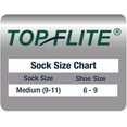thumbnail image 2 of Top Flite Womens Socks, Sport No Show Cushion Low Cut Socks, 4 Pairs, 2 of 4