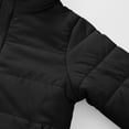 thumbnail image 6 of SGFCWSX Padded Jacket Toddler Girls Hoodless Puffer Coat with Pockets Casual Jackets Black Size 3 Years, 6 of 8