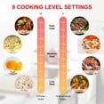 thumbnail image 3 of (Open Box) COOKTRON 1800W 120V Quick-Heat Double Burner Electric Induction Cooktop, 3 of 11