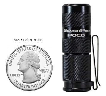 SEARCHPOINT POCO RECHARGEABLE ULTRA MINI FLASHLIGHT 00390