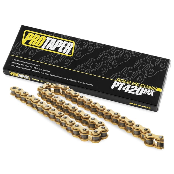 Chain Pro Taper 420MX Premium Gold Series Lg. 134 Magnesio
