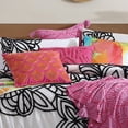 thumbnail image 2 of Rochelle Porter Design Kobo 20in x 20in Decorative Pillow Pink, Cotton Tufted, Adult, 2 of 6