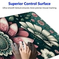 thumbnail image 3 of nygtbtfer  Upgraded Mouse Pad Gaming Mouse Pads Non-Slip Rubber Base Mousepad Rectangular Mouse Mat for Desktop Computer Laptop Gaming Office &amp; Home Retro Flowers 31.5x11.8 in, 3 of 6