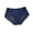 Navy, variant on Jamicy Panties for Women Floral Embroidered High Waist Breathable Briefs Plus Size Underwear for Women