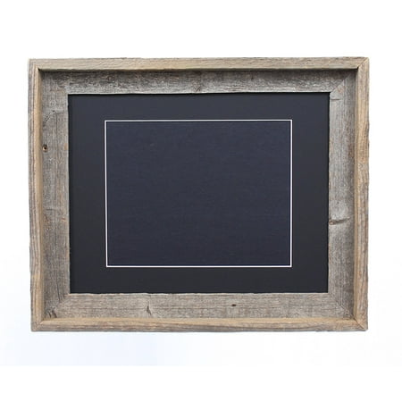 frame inch 11x14 barnwoodusa reclaimed 8x10 mat signature wood dialog displays option button additional opens zoom