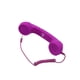 thumbnail image 2 of Inteprter Teléfono Auricular Con estilo Confort Auricular Receptor Clásico Universal Receptores de teléfono Auricular móvil Micrófono Videojuegos y accesorios Púrpura, 2 of 6