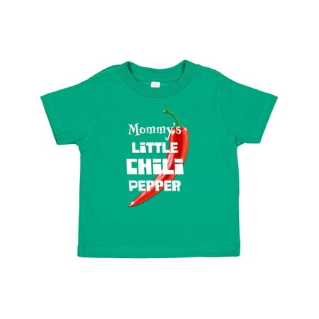 

Inktastic Mommy s Little Chili Pepper Gift Toddler Boy or Toddler Girl T-Shirt