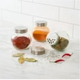 thumbnail image 2 of Trudeau Marshall Spice Jar, 210ml, Glass, Stainless Steel Sugar or Spice Shaker, 2 of 4