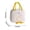 Beige, variant on Insulated Lunch Bag for Work - Keep Food Fresh with Thick Aluminum Foil - Portable Picnic and Travel Use