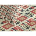 thumbnail image 4 of Ambesonne London Quilted Bedspread Set 3 Pcs, Grunge Vintage Graphic, King Size, Vermilion Cream Black, 4 of 5