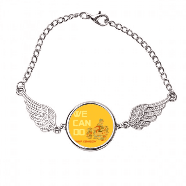 El lema de la campaña electoral que hacerlo mejor Pulsera pulsera pulsera alas de ángel pulsera