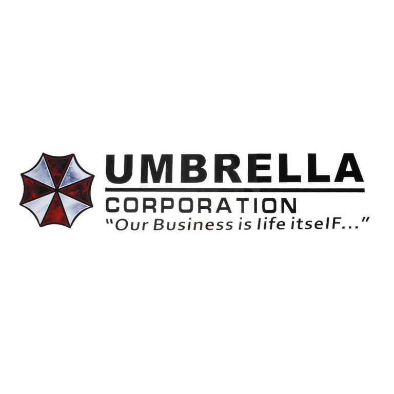 RUSR Umbrella Corporation Car Front/Rear Windshield Decal Auto Window  Sticker(2) 