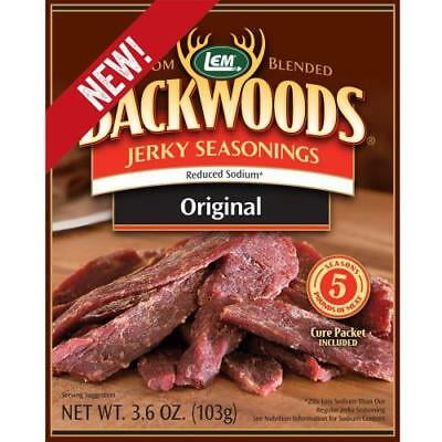 Backwoods Original Reduced Sodium Makes 5 lbs. (Best Way To Make Beef Jerky)