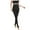 Black, variant on Xmyrz Fleece-Lined Leggings For Women Recreatioon Holiday Versatile Cosie Basic Warm Leggings Tummy Control Leggings Winter Leggings