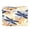 Dragonfly, variant on 40L Lidded Home Storage Bins Foldable Storage Box with Handle for Home Bedroom Closet, Afterimage Of Brown Flowers Printed
