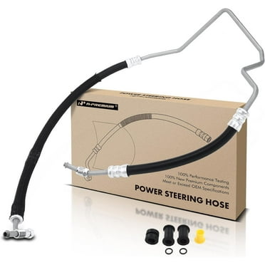 A-Premium Power Steering Hose Pressure Hose Line Assembly Compatible with Dodge Charger 2012-2019 Challenger Chrysler 300 Pump To Gear/Rack Pinion