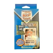 2021 MJ Holding Gems of the Game Graded Football Trading Cards. Guaranteed Graded 9.0 or Higher with potential Autographed Collectibles Trading Cards