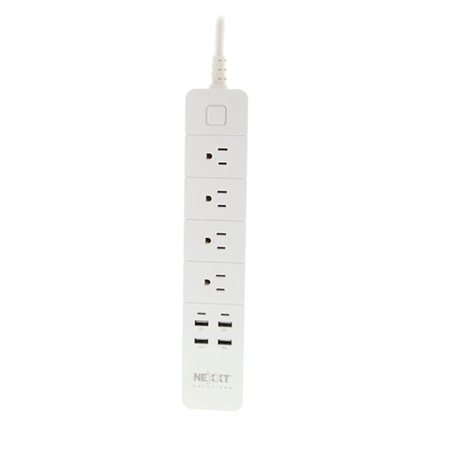 Multicontacto Nexxt Solutions Conectivity Surge Strip 4 USB