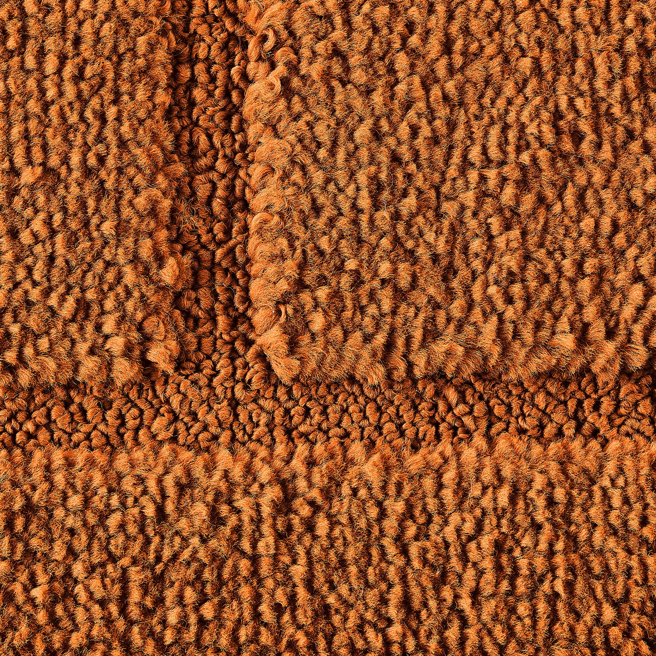 Mainstays Solid High Low Tufted Grid Brown Indoor Area Rug, 5' x 7'