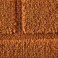 thumbnail image 3 of Mainstays Solid High Low Tufted Grid Brown Indoor Area Rug, 5' x 7', 3 of 7