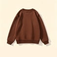 thumbnail image 5 of Abcomgle Boys Long Sleeve Tops 7-16 Soft Solid Crewneck T Shirts for Boys Fall Basic Boys Tops Essential Layering for Boys, 5 of 5