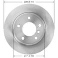 thumbnail image 2 of BENDIX PREMIUM PRT5924 - Disc Brake Rotor Fits select: 2003-2005 BMW Z4, 2 of 3
