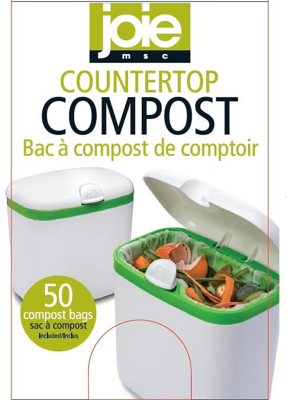 Countertop Melamine Compost Bin Light Green - Hearth & Hand™ With