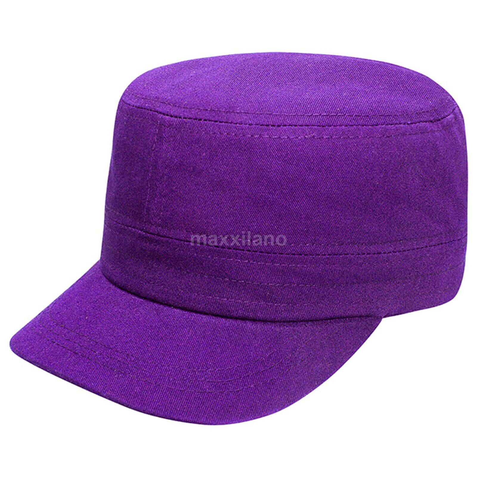 Cadet Hat Castro Style Army Caps Men and Women Baseball Cap Adjustable