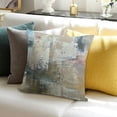 thumbnail image 3 of BANET  Decorative Throw Pillow Covers Cases Grey and Beige Abstract Art Painting Modern Home Square Decor Pillow Case Cover Cushion Sofa Pillowcases White, 3 of 5