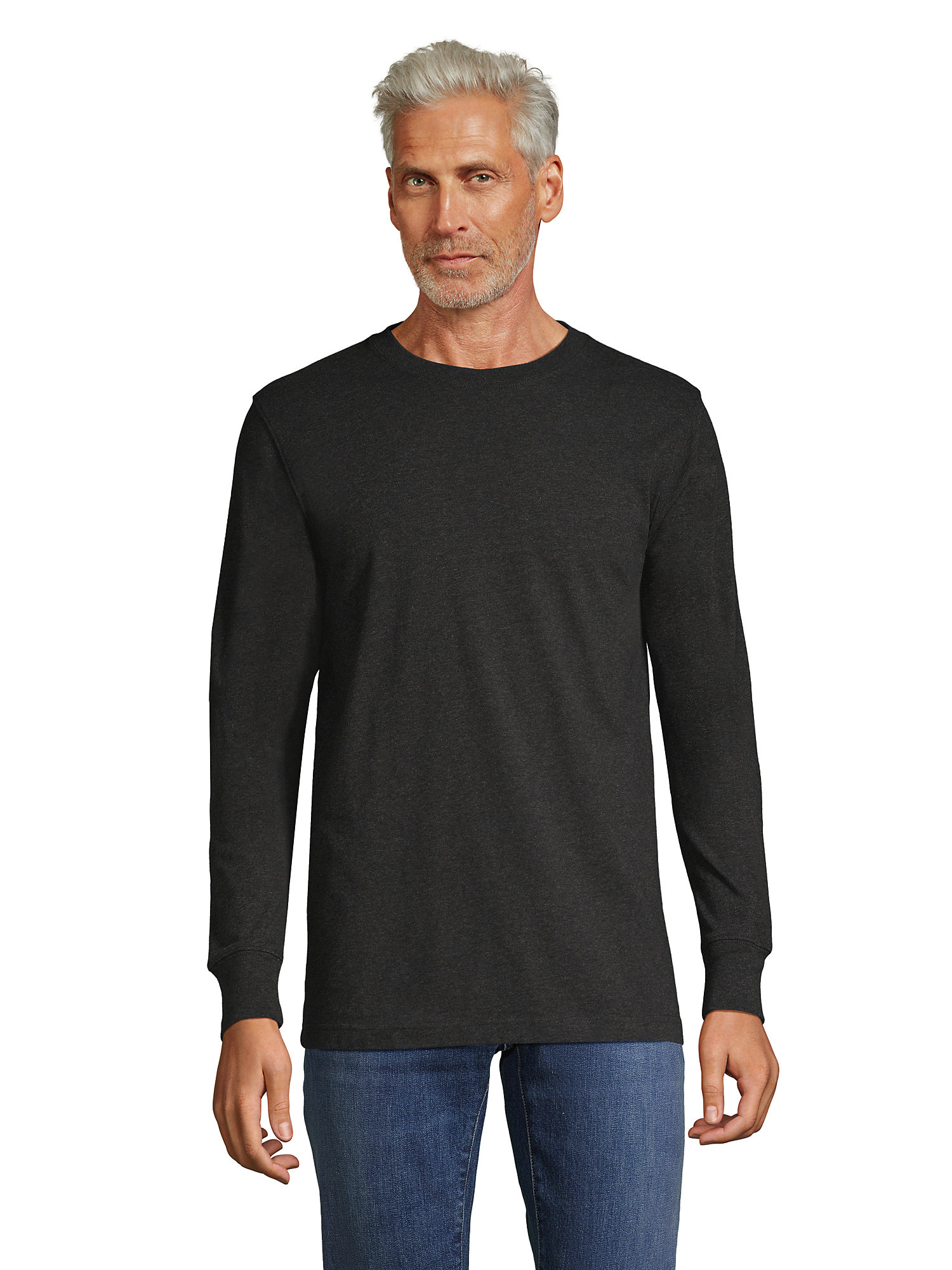 Lands' End Men's Tall SuperT Long Sleeve TShirt