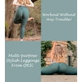 thumbnail image 6 of QRIC Women's High Waist Yoga Leggings Scrunch Butt Lift Active Tights Textured Workout Pants, 6 of 6