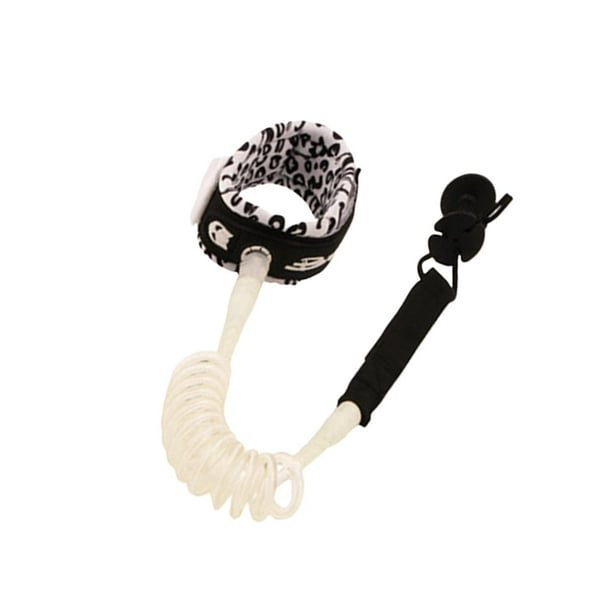 Correa de tabla de surf, cuerda elástica suave para pierna de Surf para , tabla de surf Longboard blanco Zulema correa de tabla de surf