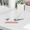 thumbnail image 5 of Japonesque Nail Clippers & Salon Board Natural White Shimmer & Pink, 5 of 7
