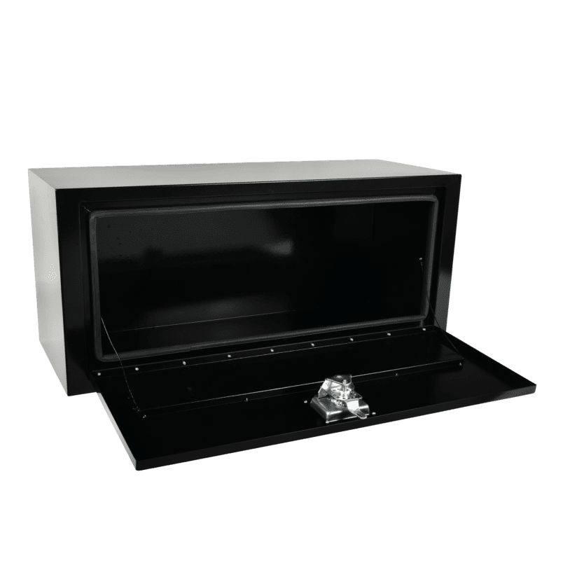 36"x14"x16" Steel Truck Bed Tool Box Underbody Trailer Storage w/ Lock