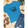thumbnail image 3 of Butterflies And Leopard Print T-Shirt Women -Image by Shutterstock, Female Small, 3 of 4