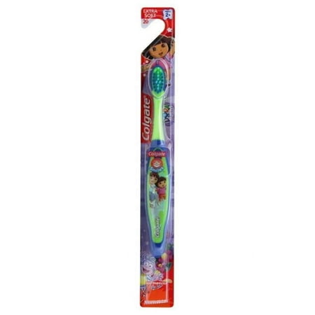 Colgate Kids Soft Toothbrush Dora the Explorer for Children 1 Count