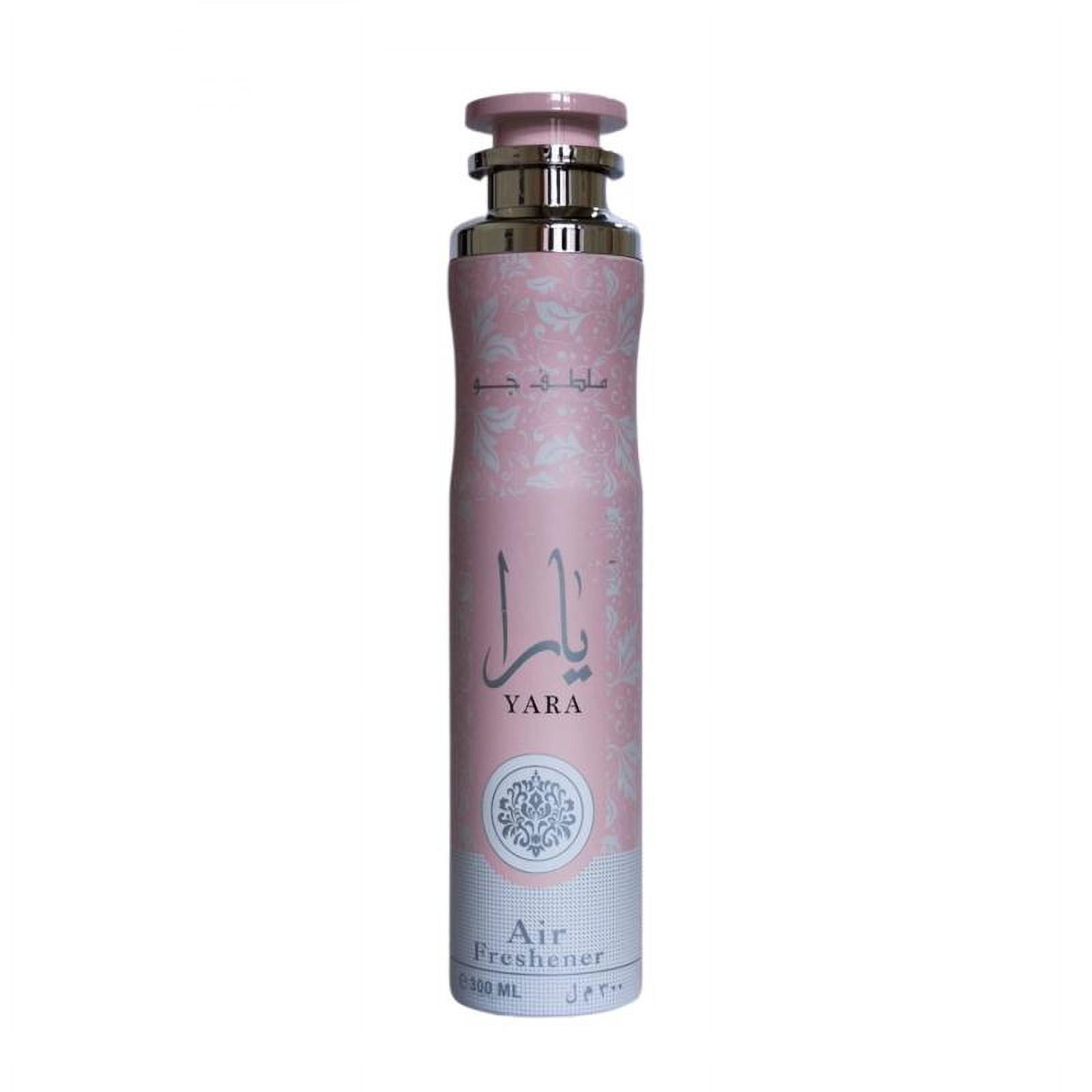 Perfumes Yara Air Freshener, 300ml (10.1 Oz) - Amazing Scented Home Air Freshener - Floral Sweet Vanilla scent Home Fragrance Woody Aroma