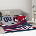 thumbnail image 5 of Blanket New England Personalized Plush Throw Blanket for Men Women Youth Gift, 5 of 6