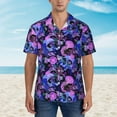 thumbnail image 3 of Mens Casual Hawaiian Shirts Short Sleeve Button Down Beach Shirts Shirts, 3 of 8