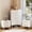 5+2 White, variant on Noelse 2 Piece Bedroom Furniture Set, 6 Drawer Dresser & 5 Drawer Tall Dresser with Storage, Wood Organizer with Metal Handles, Black