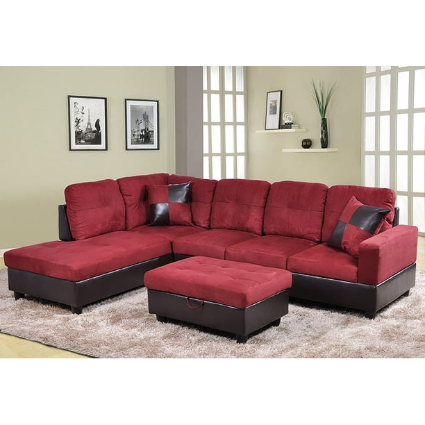 Ponliving Furniture Andes Microfiber, Art Van Leather Sofa