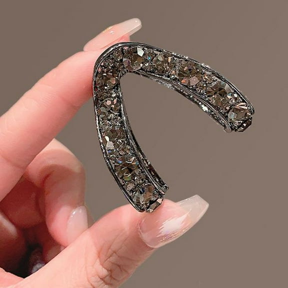 STOBOK high ponytail clip Hair Clip Alloy Secure Hold Women Parties 1Pack