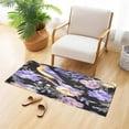 thumbnail image 2 of Coolnut Flowers Birds Bath Mat, Dry Quickly Non Slip Absorbent Bath Rug, Soft Living Room Bedroom Home Floor Mats, Bath Mats for Bathroom, Tub and Shower 20" x 39" Home Decor, 2 of 7